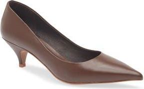 Jeffrey Campbell Miss Maam Pointed Toe Pump in Espresso at Nordstrom Rack, Size 9.5