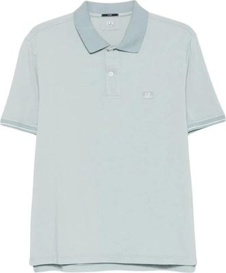C.P. Company Hombre, Camisetas, Azul, Talla: L