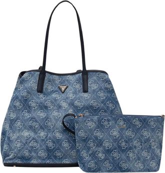 Guess Victtoria Shopper - Dames - Tassen - Blauw - Maat: ONE Size