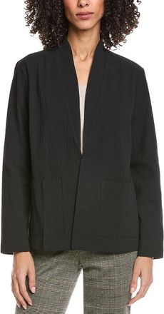 Eileen Fisher Eileen Fisher Petite High Collar Jacket