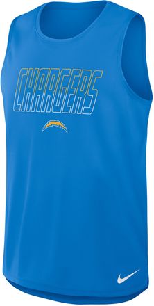Nike Los Angeles Chargers Nike Mens Dri-FIT NFL Tank Top in Blue | 045R48Y97-YPB