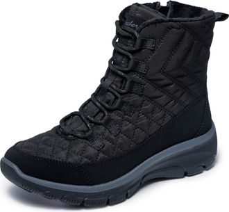 Skechers Womens Easy Going Game Hour Ankle Boots, black, 35 EU