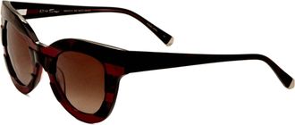 Kate Young for Tura Womens 50mm Red Sunglasses