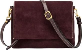 Gianni Chiarini Three Crossbody Tas - Dames - Schoudertassen - Bruin - ONE Size - Su&egrave;de - Tassen