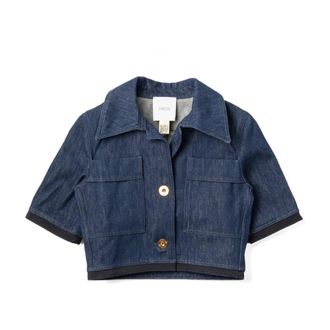 Patou Short-Sleeved Cropped Jacket