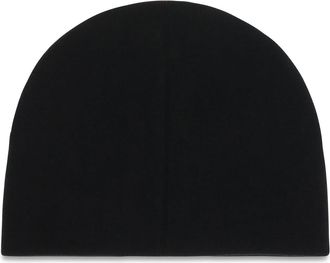 Gucci A007FI4GALH Web Stripe Beanie - Black