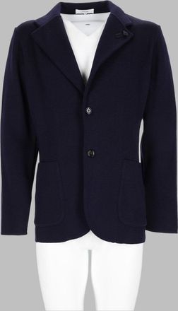 Lardini Classic Tailored Blue Wool Blazer