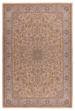 THEKO Alfombra de lana tejida a m&aacute;quina - arena - 130x190 cm