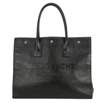Saint Laurent Pre-owned Tote Bags, female, Black, Size: ONE SIZE Pre-owned Vintage Tote Bag