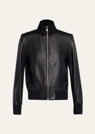 SPRWMN Jil Leather Bomber Jacket