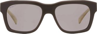 Ferragamo Salvatore Ferragamo Khaki Square Mens Sunglasses SF1087S 324 56