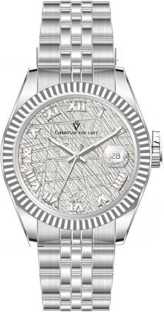 Christian Van Sant Stellar Silver-tone Dial Mens Watch CV0700