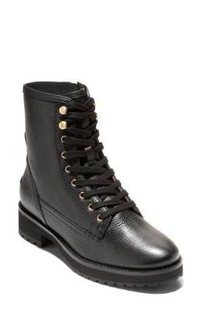 Cole Haan Lyndon Waterproof Lace-Up Boot in Black at Nordstrom Rack, Size 7.5