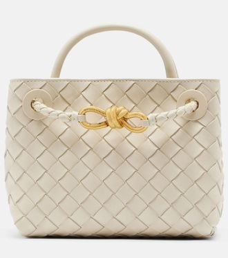 Bottega Veneta Andiamo Mini leather top-handle bag