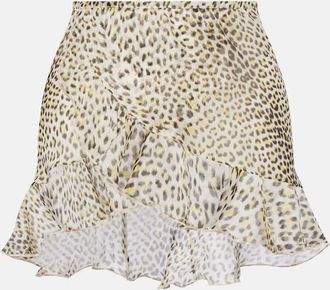 Roberto Cavalli Pareo de seda estampado