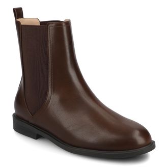 Journee Collection Womens Violet Chelsea Boots