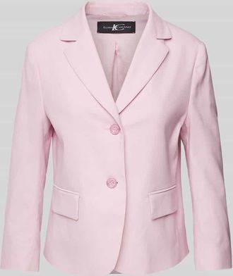 Luisa Cerano Luisa Cerano Blazer mit Reverskragen in Hellrosa, Gr&ouml;&szlig;e 34