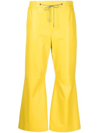 Fabiana Filippi high-waisted wide-leg trousers - Yellow