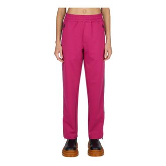 Moncler Training Trousers, female, Pink, Size: M Colourblock Track Pants