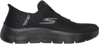 Skechers Slip-ins: GO Walk Flex - Grand Entry - Dames - Hardloopschoenen - Zwart - 41 EU - Fitness