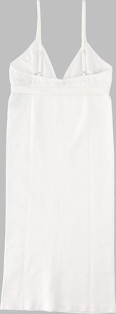 Maison Margiela Seamless Cotton-Blend Slip Dress - White