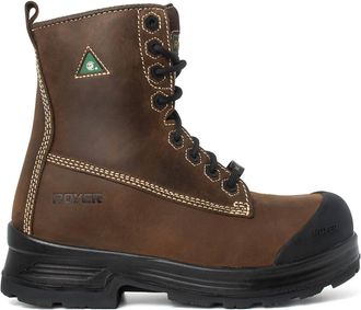 Royer Cosm&eacute;tique Mens 4-Density 3M Thinsulate Work Boots In Brown
