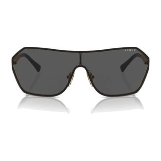 Vogue Sunglasses, female, Pink, 65 MM, Trendy Mask Sunglasses with Bicolor Arms