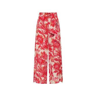 Maliparmi Wide Trousers, female, Red, Size: L Wide Trousers