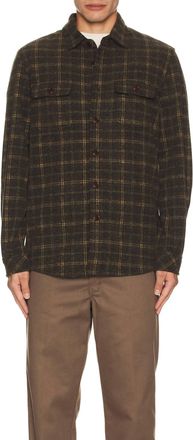 Rails Alder Shirt In Saffron Earth