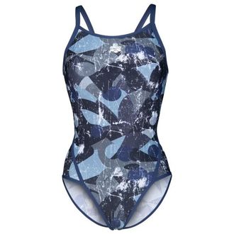 Arena Scratched Swimsuit Super Fly Back Badeanzug f&uuml;r Damen | blau