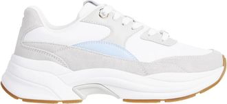 Tommy Hilfiger Witte Sneakers voor Vrouwen Ss 24 - Dames - Sneakers - Wit - 36 EU - Leer - Schoenen