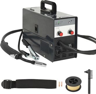 vidaXL Soldador Sin Gas De Alma Fundente Mig 120a Vidaxl