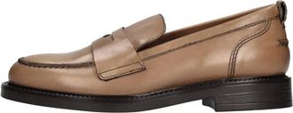 Carmens Leren Mocassins - Dames - Loafers - Bruin - 38 EU - Leer - Schoenen