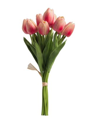 A&B Home 4In Faux Tulip 9-Stem Bundle