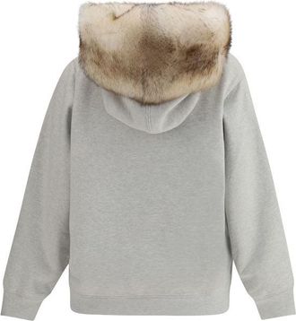 Prada Womens Gray Cotton Sweatshirt Clothing