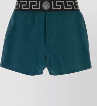 Versace polyester swim shorts short length