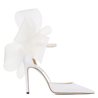 Jimmy Choo London Ladies Latte / Latte Averly 100 Pumps, Brand Size 35.5 ( US Size 5.5 )