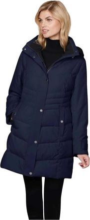 Junge Dames, Mantels, Blauw, Maat: XL Poliester