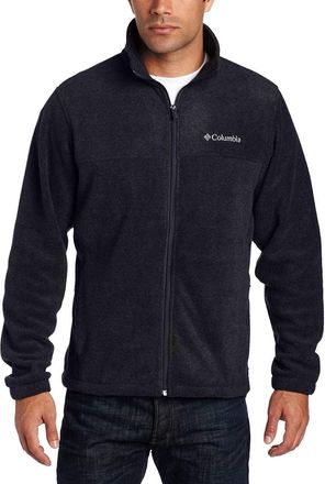 Columbia Mens Granite Mountain Fleece Jacket (Medium, Black), Black-legacy, M