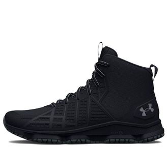 Under Armour Micro G Strikefast Mid Black Pitch Grey 3025575-001