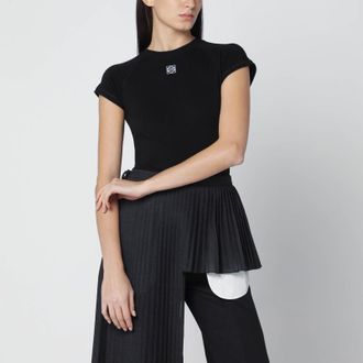 Loewe Black small-fit cotton-blend T-shirt