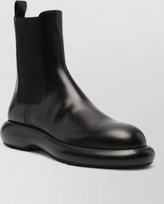 Jil Sander leather ankle boots
