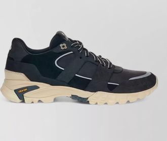 Lardini suede lace-up sneakers