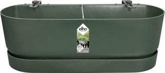 ELHO Maceta - Greenville Easy Balcony 52 - Verde Hoja - Balc&oacute;n - L 21,2 X P 52 X H 19,4 Cm
