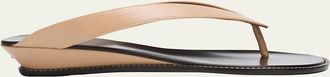 Giuseppe Zanotti 25mm Amelia Leather Thong Sandals