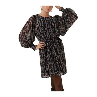 Freebird by Steven Xeni Jurk in Lila - Dames - Korte kleedjes - Veelkleurig - XS - Kleedjes