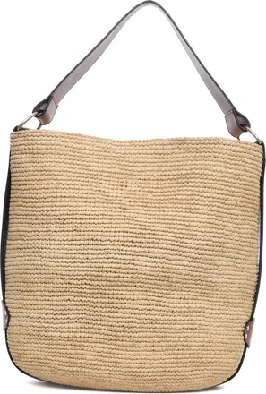 Isabel Marant Isabel Marant, Handbags, female, Beige, Size: ONE SIZE Chic Natural/Cognac Shopper Bag
