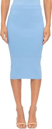 Solid & Striped Zelda Mini Skirt In Ice Blue