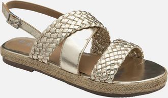 Ravel Womens Parton Womens Sandals - Gold - Size: 3