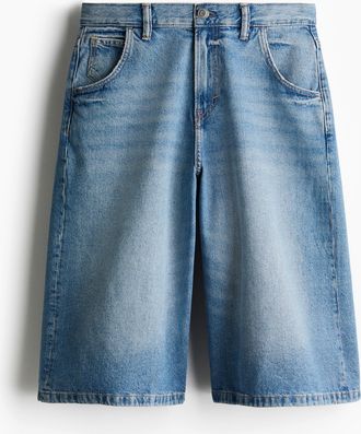 H&M Super Baggy Denim shorts - Blue